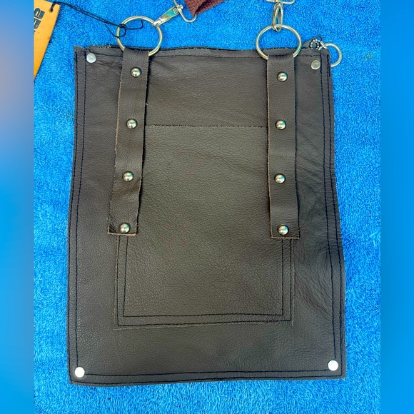 OBAMA PRINTED WALL STREET JOURNAL Genuine leather bag by ARMANDO JAVIER - Picture 11 of 11